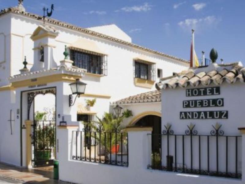 安达卢兹普韦布洛全球酒店 圣佩德罗-德阿尔坎塔拉 外观 照片
